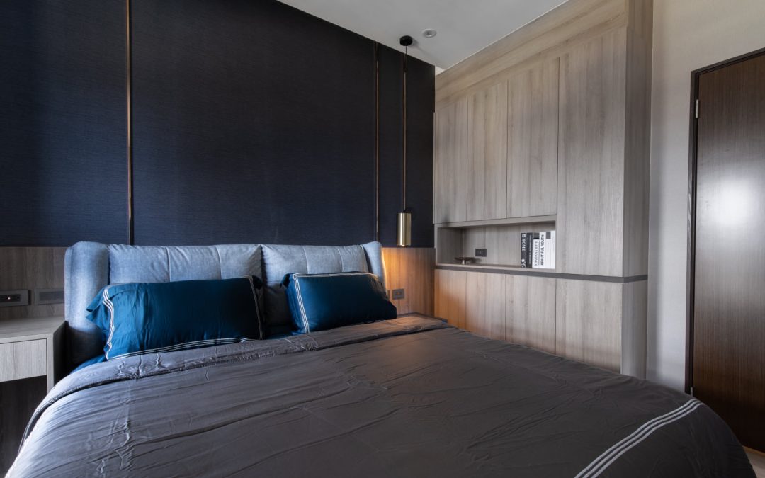 美感結合簡約的現代臥室